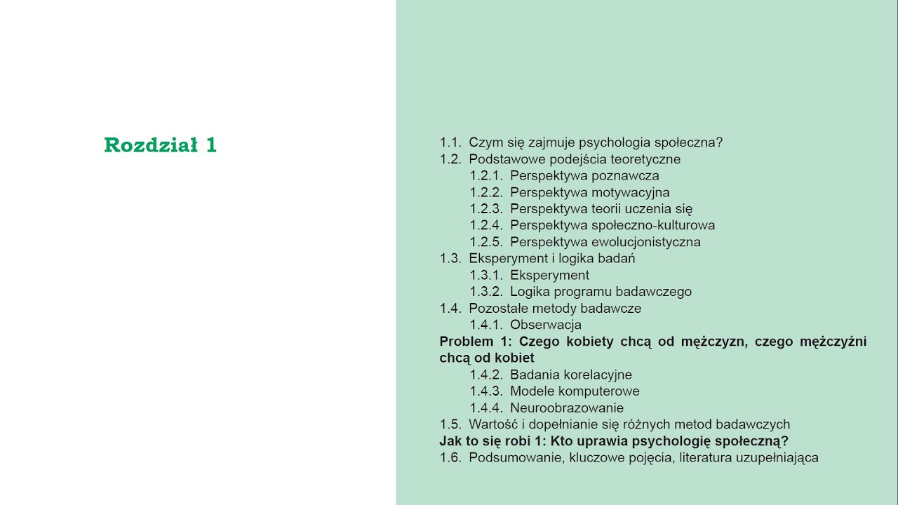 Kluczowe pojęcia Psychologii Społecznej