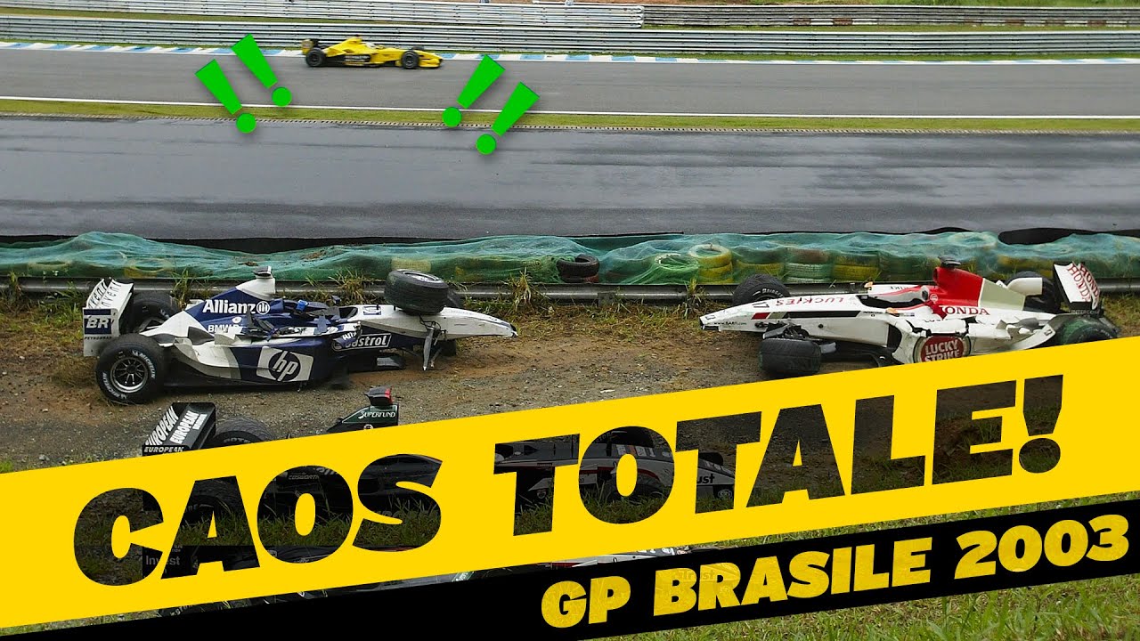 LA GARA che dur&ograve; 5 GIORNI: GP BRASILE 2003 ||| #F1 - GARE DIMENTICATE