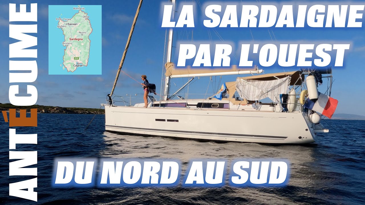 ⛵️La Sardaigne par l’ouest du Nord au Sud, les belles escales