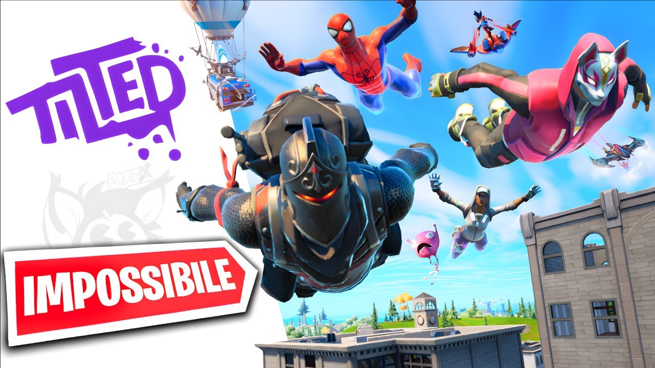 ATTERRO SOLO A PINNACOLI PENDENTI! 😱 Fortnite Capitolo 3