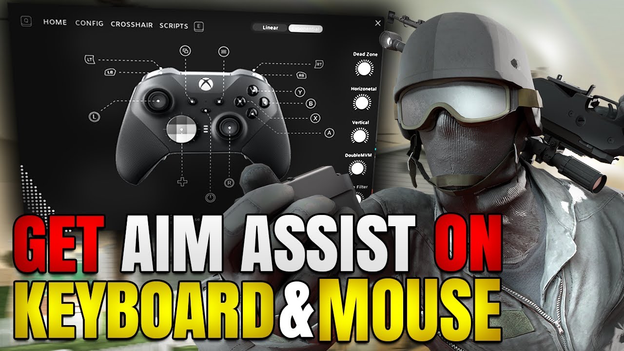 This Is How Mouse & Keyboard Players Get CONTROLLER AIM ASSIST in Warzone 😱🎯 ✅