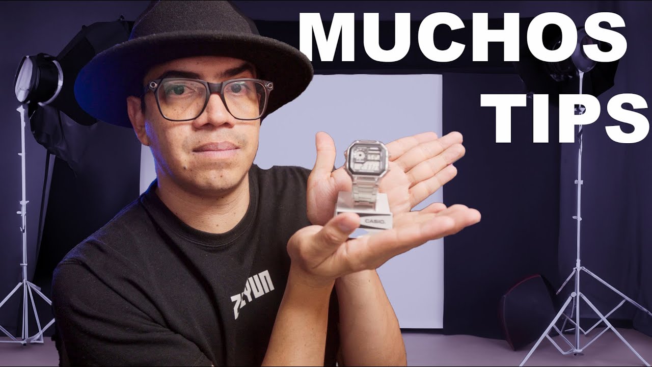 Muchos TRUCOS para FOTOS de productos EN CASA!