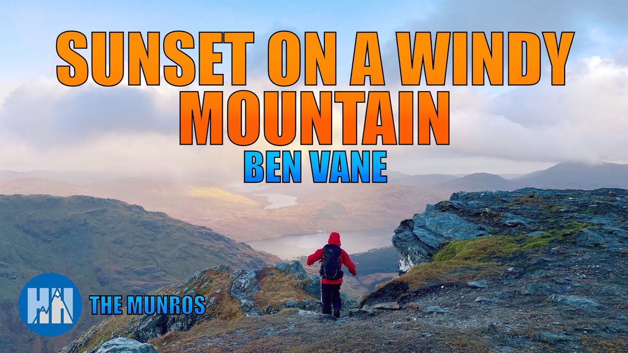 Sunset on the Mountain | Ben Vane | Munro Bagging | Loch Lomond