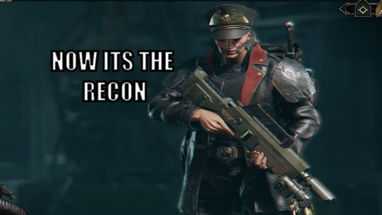 Now its the Recon Lasgun: Darktide Veteran