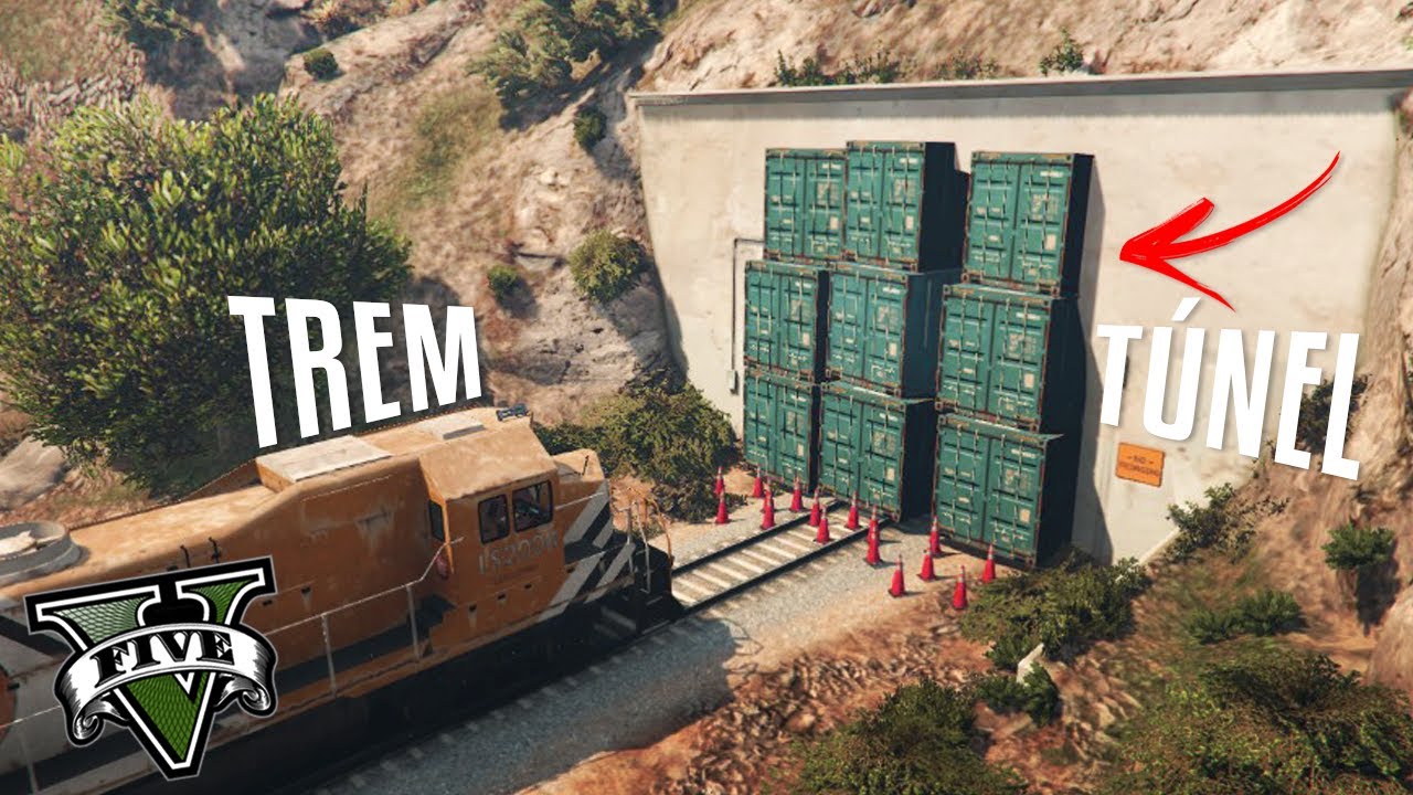É POSSIVEL PARAR O TREM do GTA 5? #02