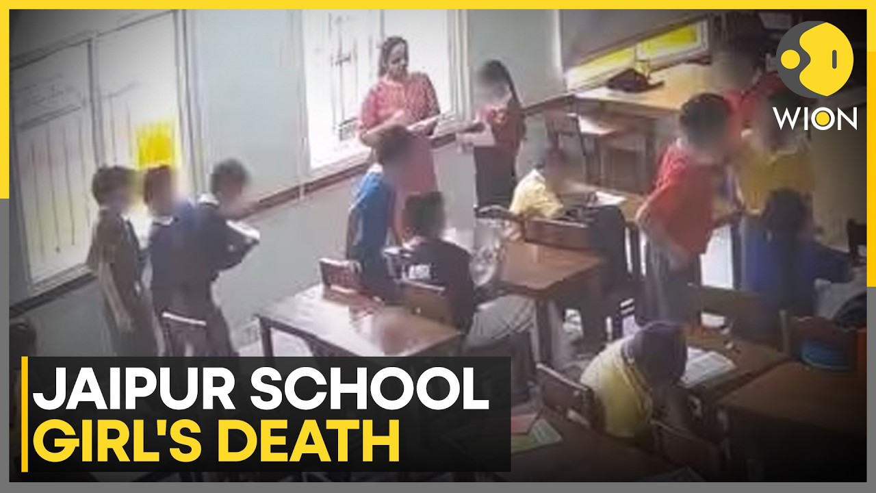 Jaipur School Girl Death: New CCTV Footage Releases Questions Over 9-Year Old's Death | WION News