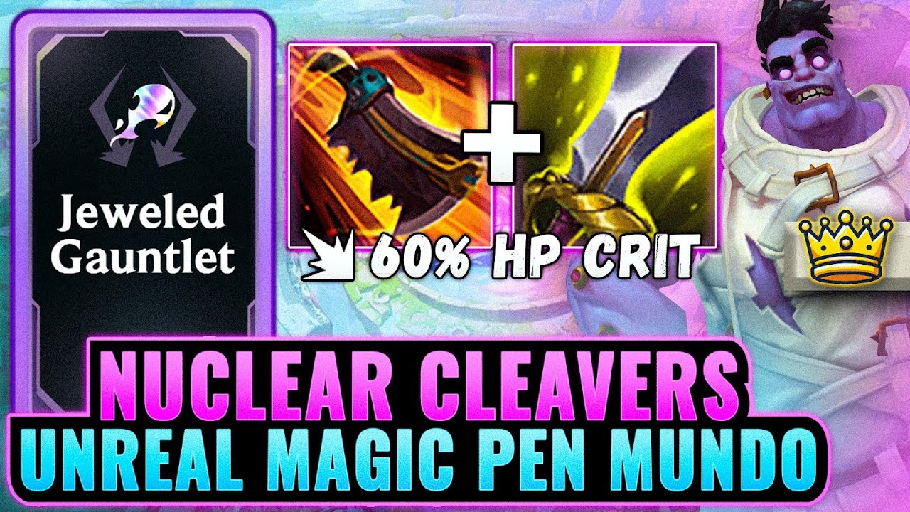 Magic Pen Mundo: Deletíng People with Critting Cleavers - OP Strategy | League Arena Gameplay