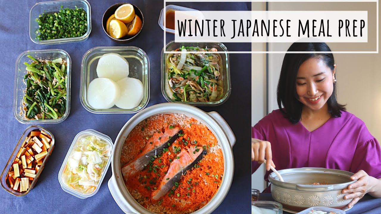 Winter Japanese Meal Prep | Warming & Healthy Seasonal Recipes