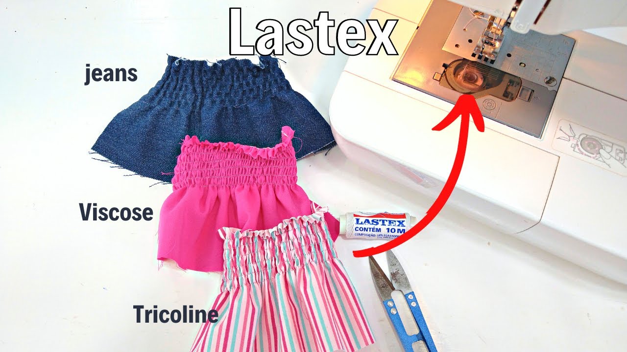 COMO COSTURAR LASTEX EM QUALQUER MÁQUINA E EM QUALQUER TECIDO