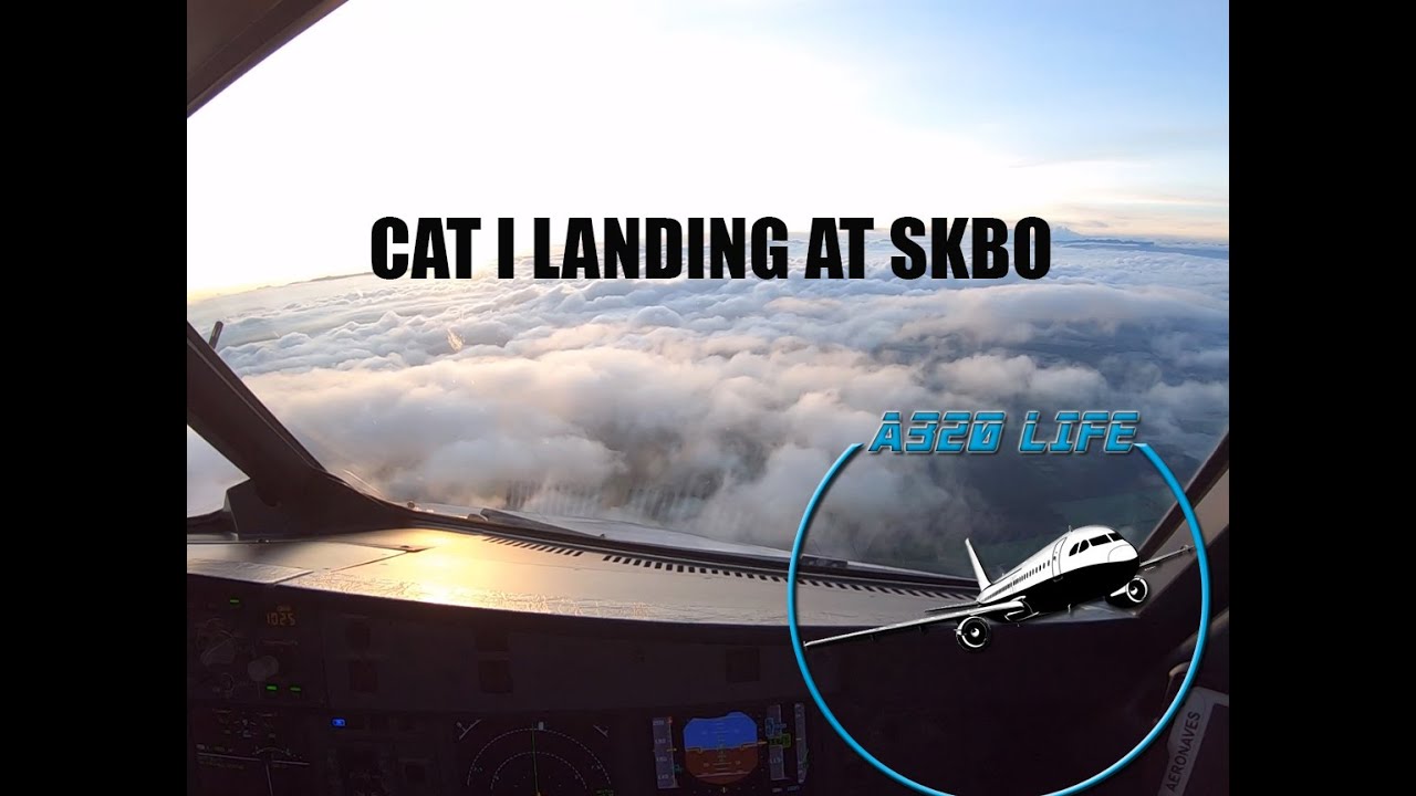 CAT I close to minimums Landing at El Dorado Intl Airport - SKBO