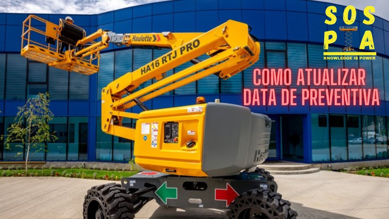 Como atualizar data de preventiva. HA16RTJ