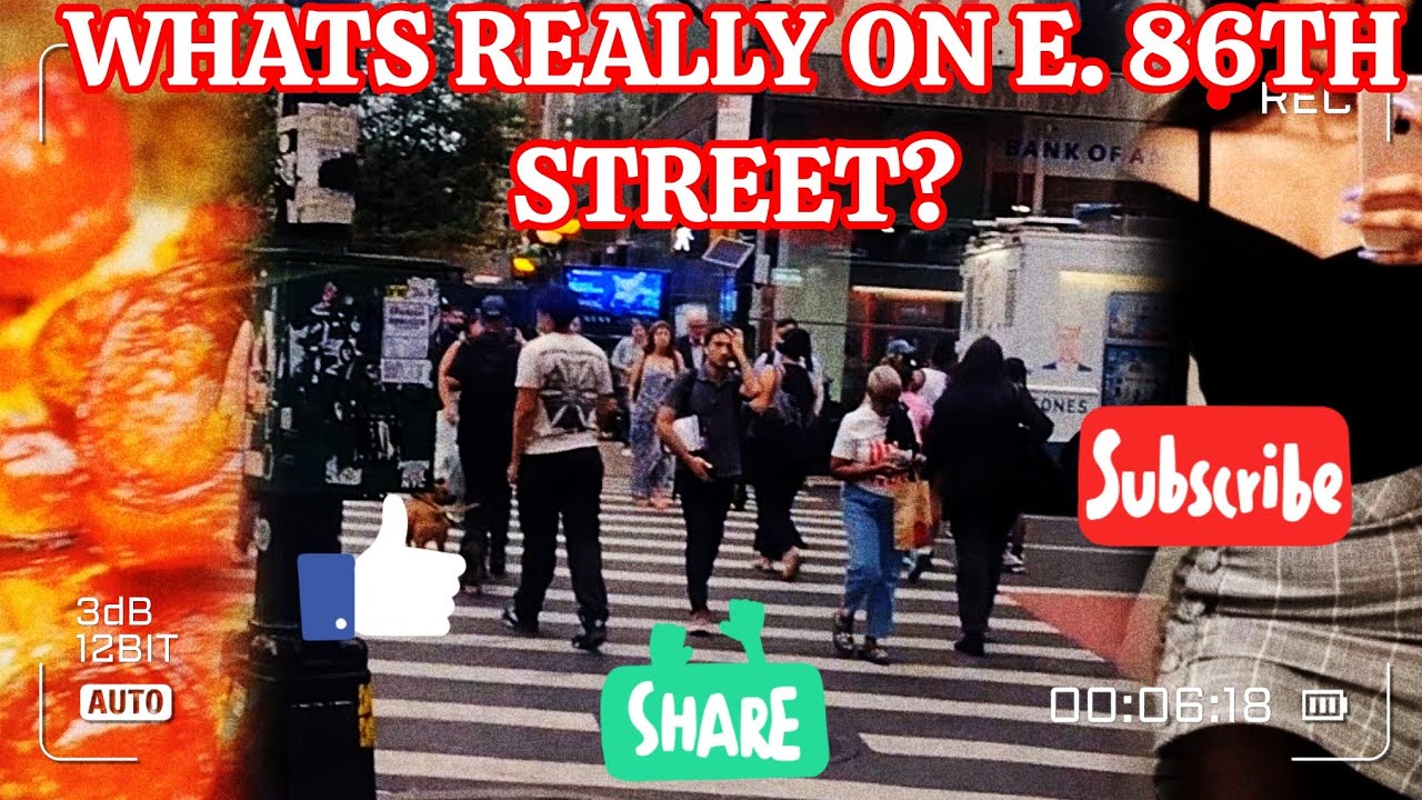 NYC - East 86th and LEXINGTON AVE