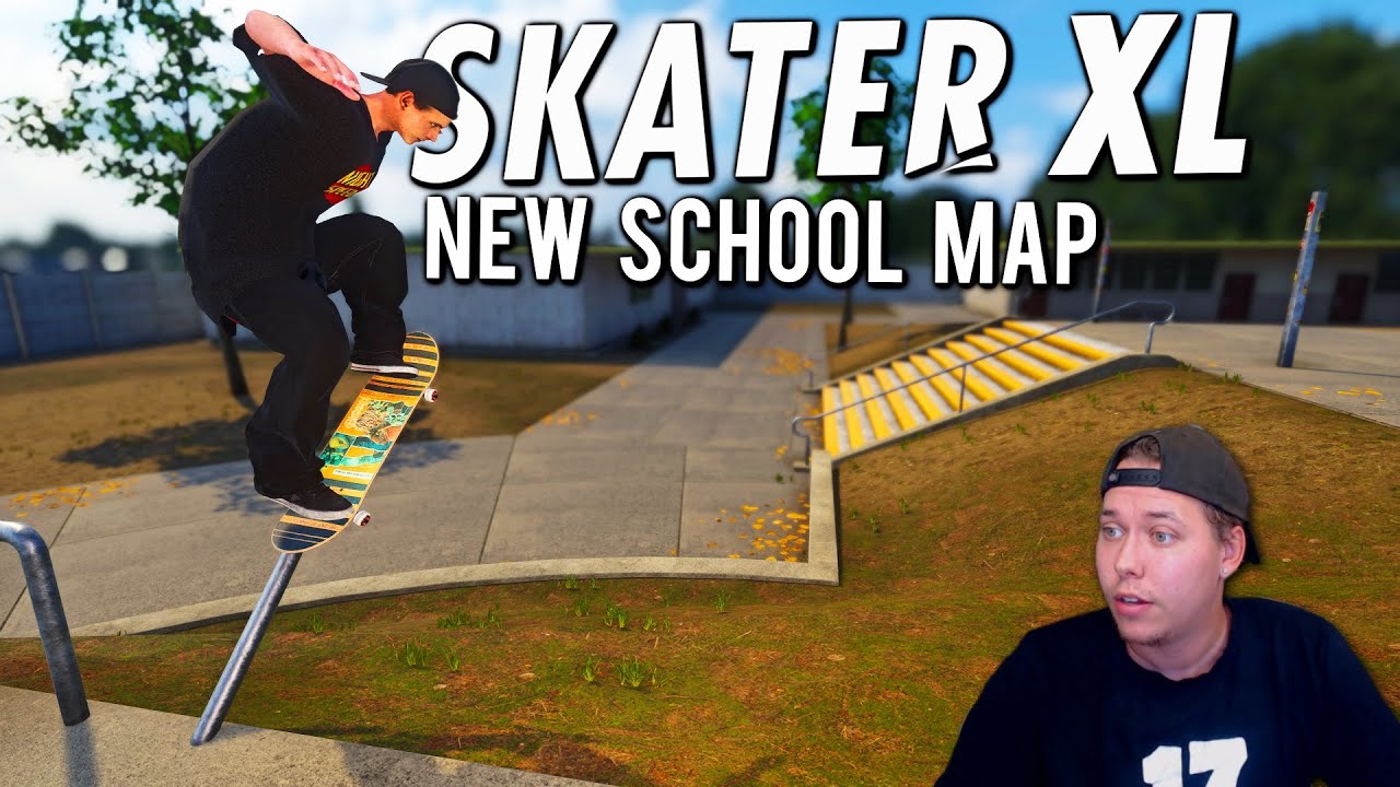The New BEST School Map in Skater XL? | Earl Warren School by Jean-Olive