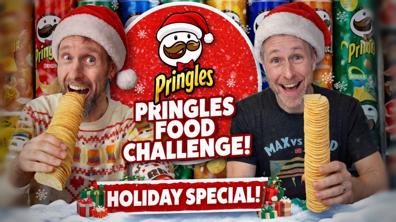Can we make and eat The World's Biggest Pringles Challenge!?