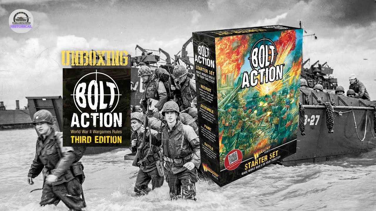 Unboxing Warlord Games Bolt Action Starter Set [Unboxing]
