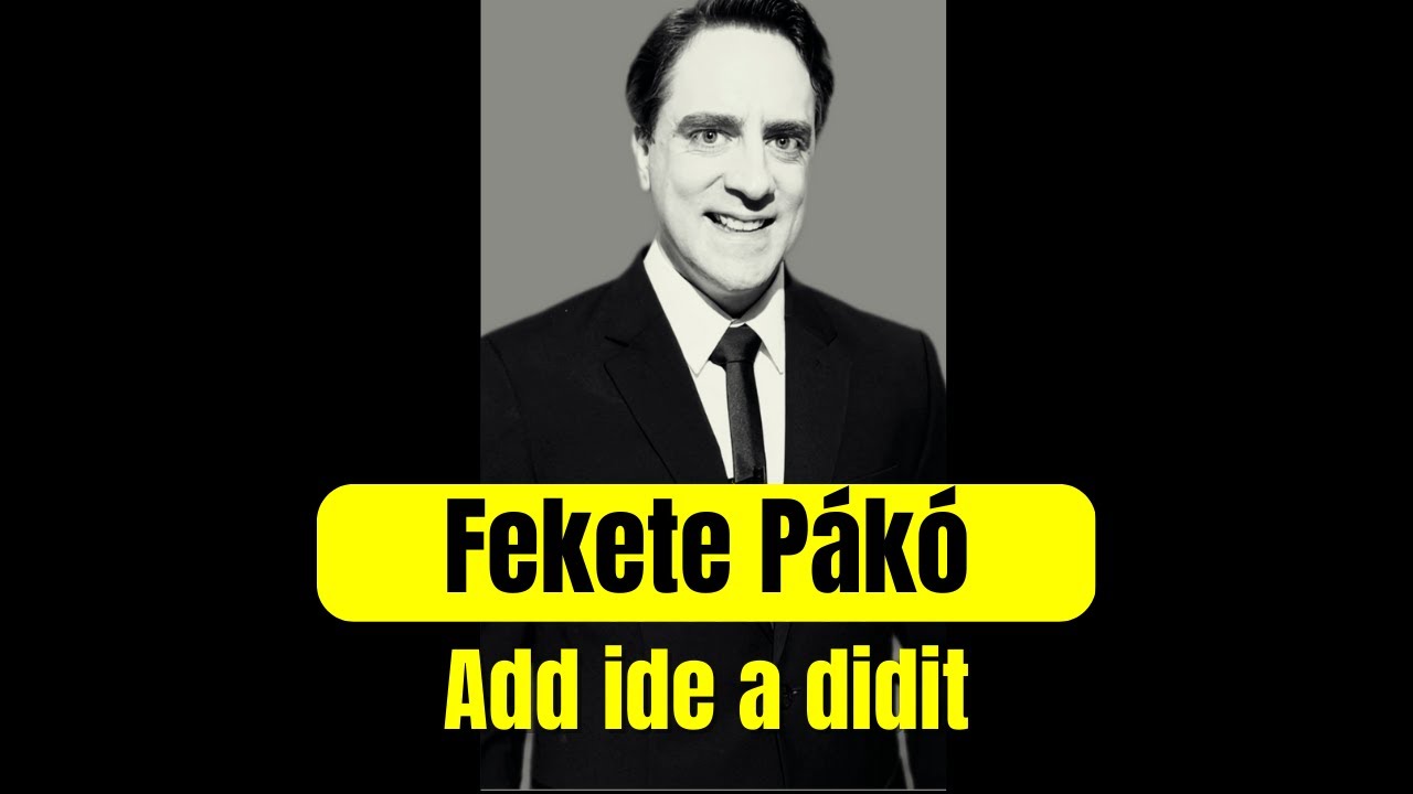 Fekete Pákó: Add ide a didit – versben (igen, tényleg!) | Sövegjártó Áron | VERSmindenÁRON