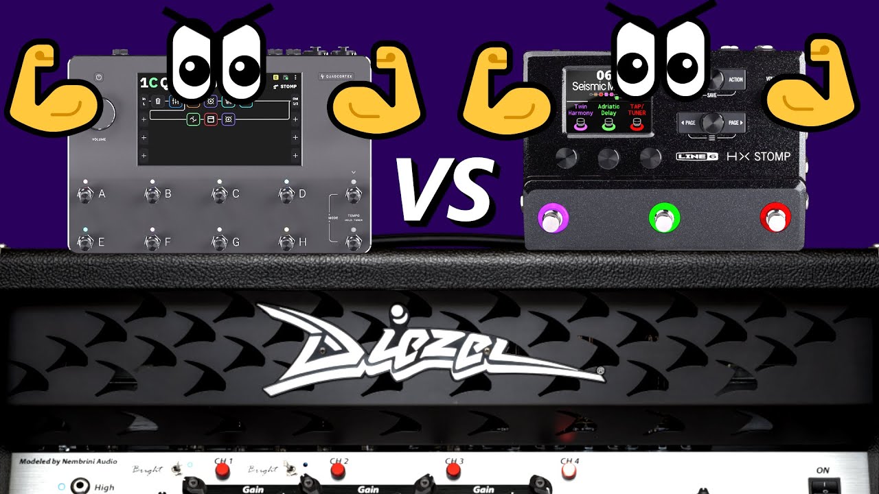 WHICH ONE?! | Diezel VH4: Quad Cortex vs. HX Stomp