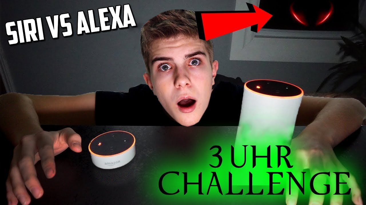 REDE NIEMALS mit ALEXA und SIRI um 3 UHR NACHTS *sie kämpfen* (GEHT SCHIEF)