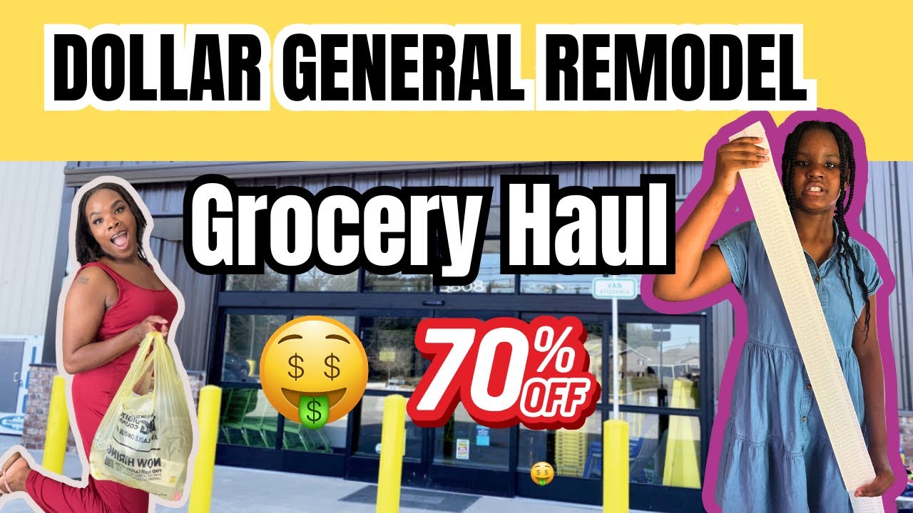 Реконструкция Dollar General 🤗 Скидка 70% на продукты‼️