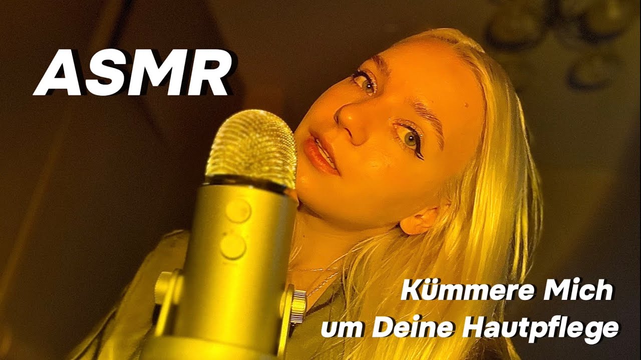 ASMR 🤍 Kümmere Mich um Deine Hautpflege 🇩🇪
