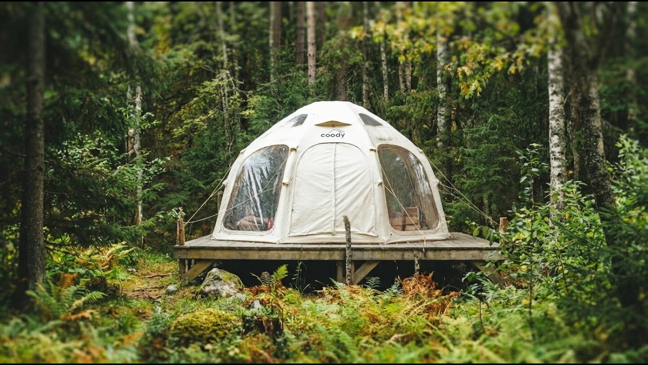 Надувная Палатка Премиум-Класса. Coody Aurora Dome Tent