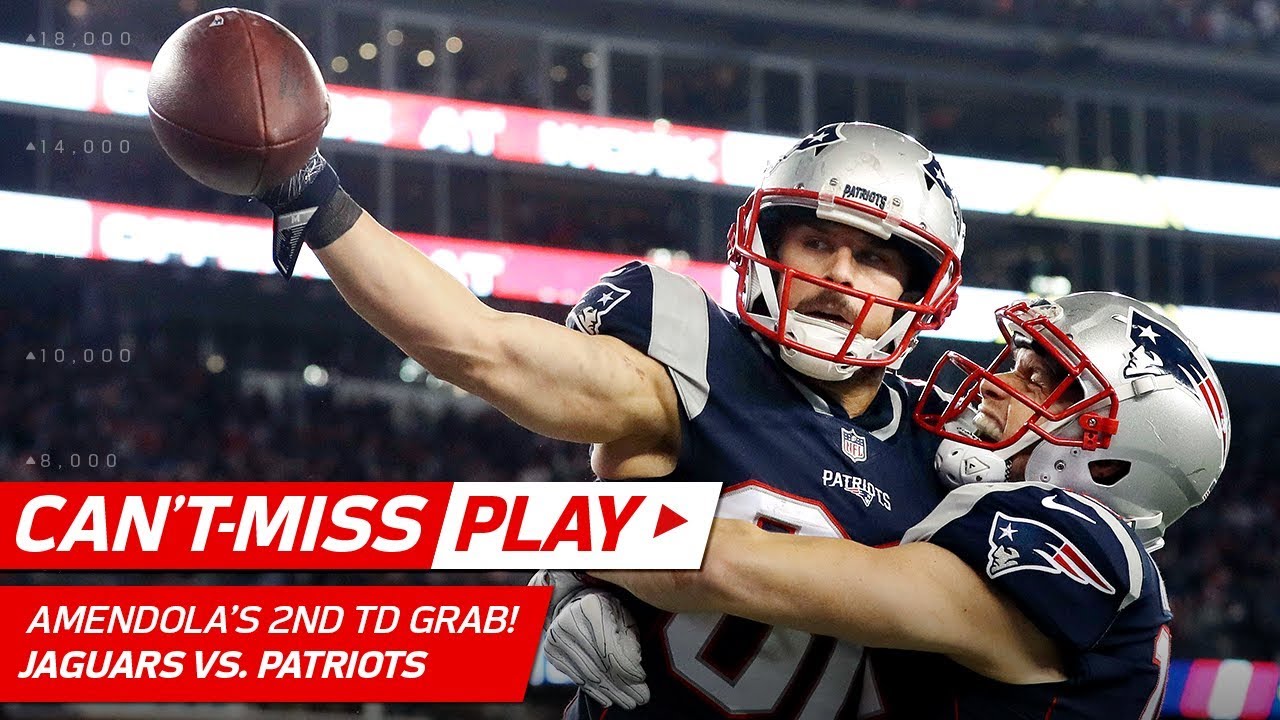 Amendola's Two INSANE Catches Give Pats Go-Ahead TD! | Can't-Miss Play | AFC Championship HLs
