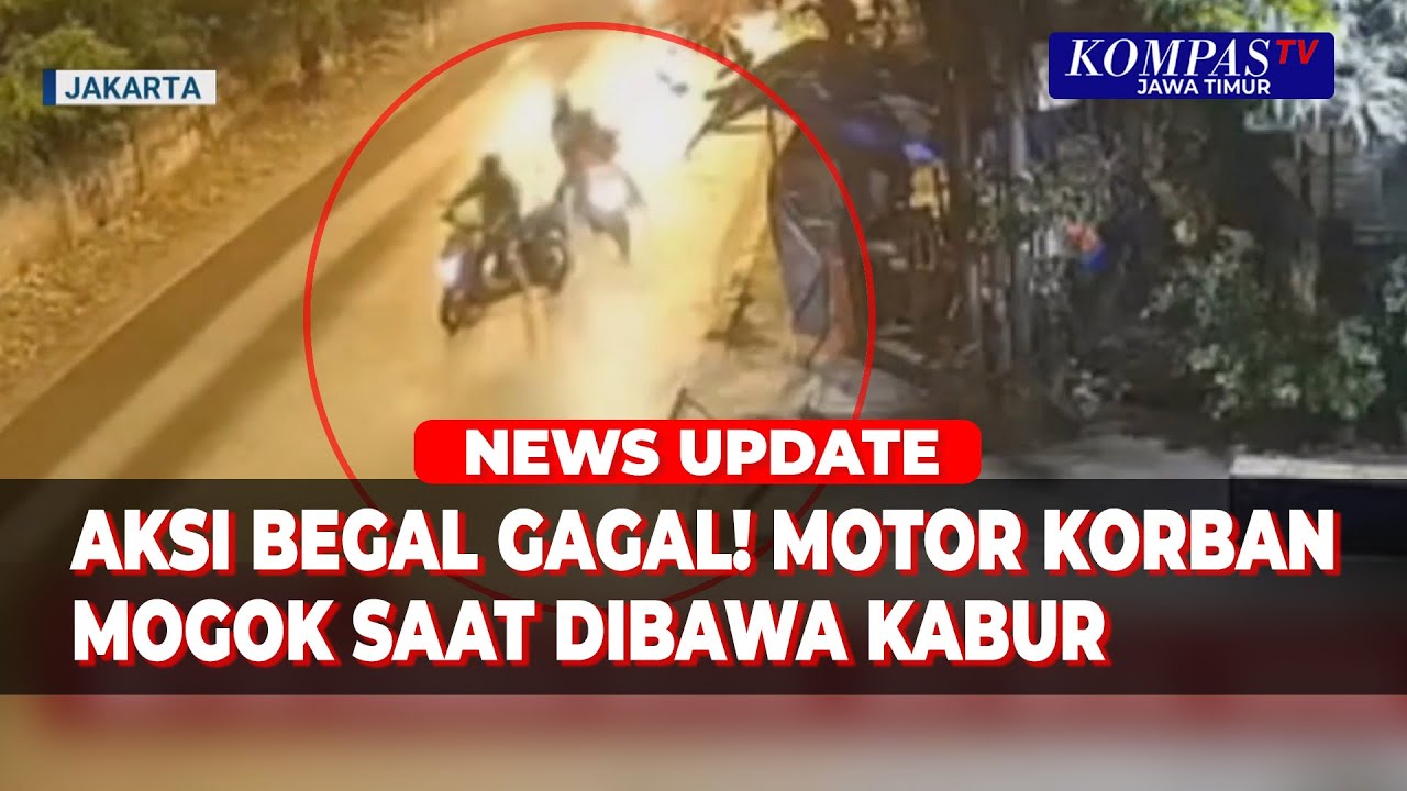 Aksi Begal di Jakarta Timur Gagal, Motor Mogok saat Dibawa Kabur 3 Pelaku Bersenjata