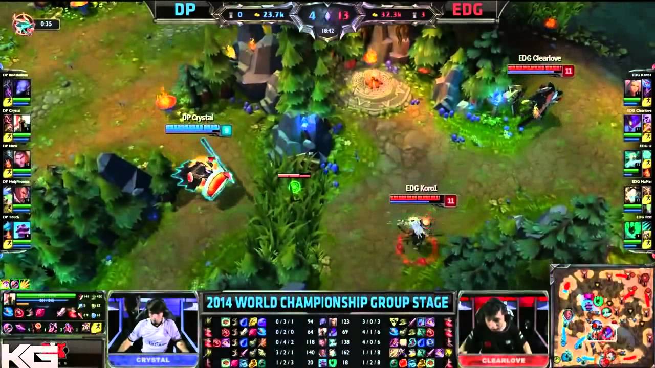 Dark Passage vs Edward Gaming Worlds Highlights Game 2   LoL S4 World Championship 2014 DP vs EDG