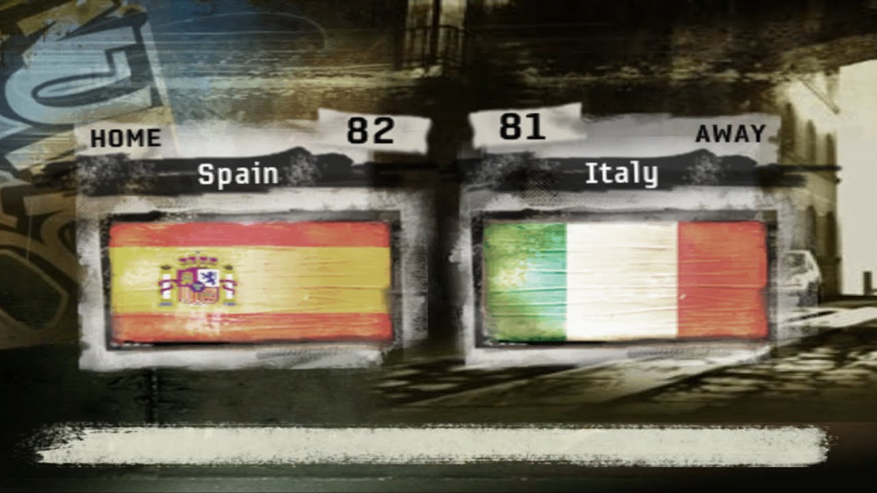 FIFA Street 2 - Spain Vs. Italy