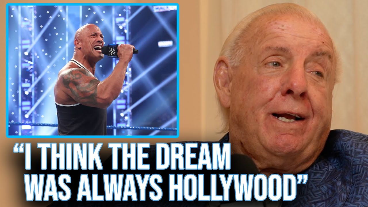 Ric Flair On The Rock