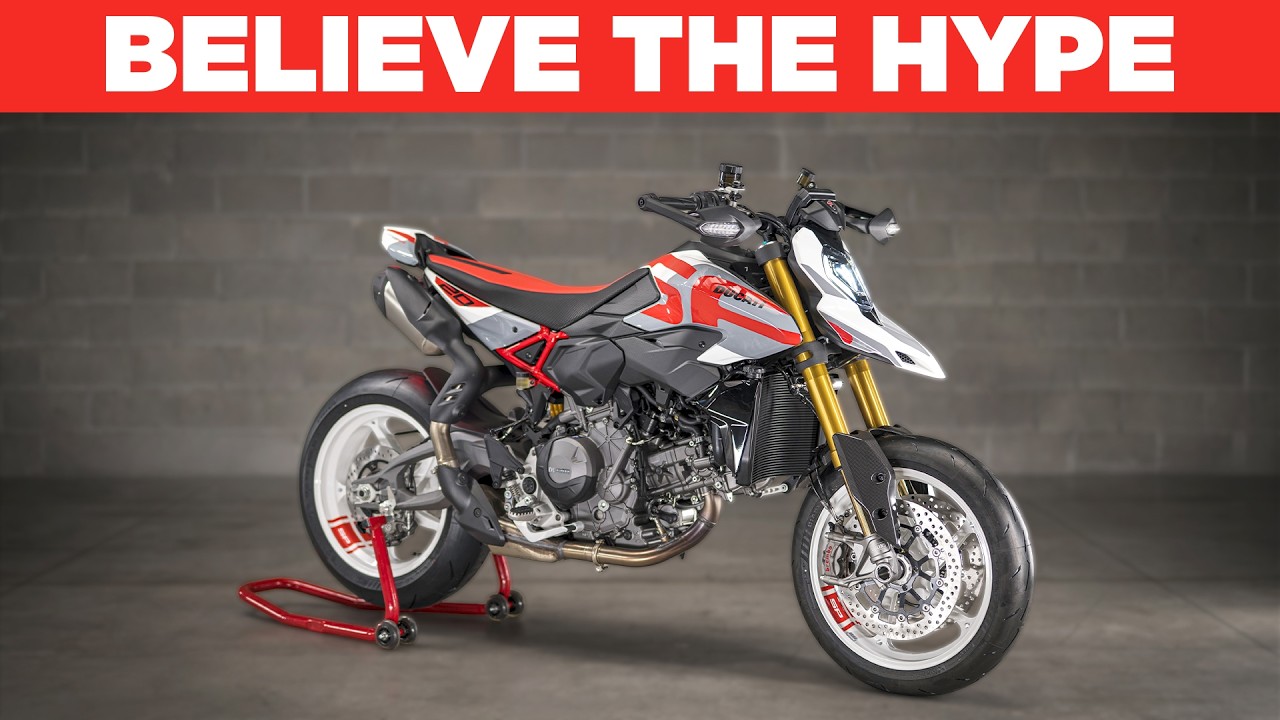 Обзор Ducati Hypermotard V2 SP: более быстрая и доступная версия Hypermotard.