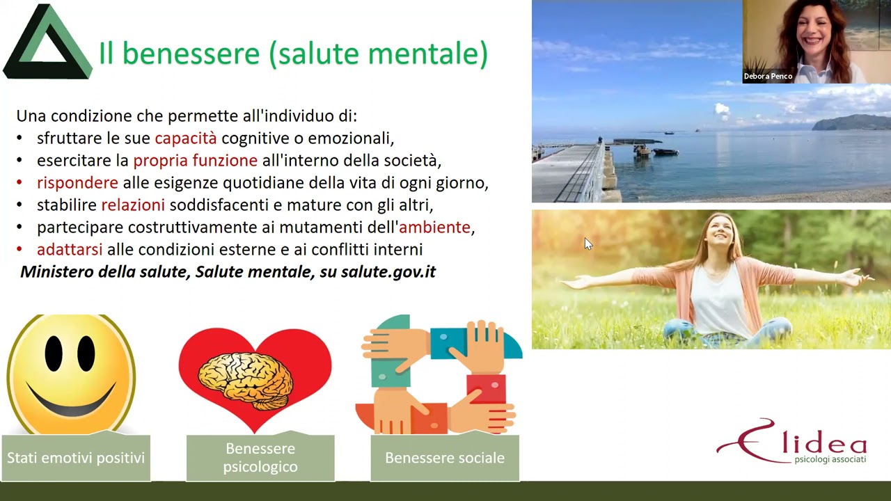 Webinar Elidea - Un malessere difficile da definire: 6 ricette per uscire dal disagio