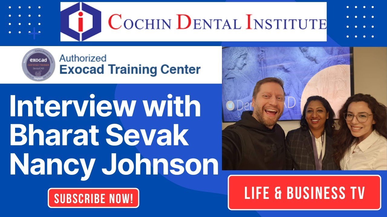 Authorized Exocad Training Center|COCHIN DENTAL INSTITUTE|Interview with Bharat Sevak Nancy Johnson