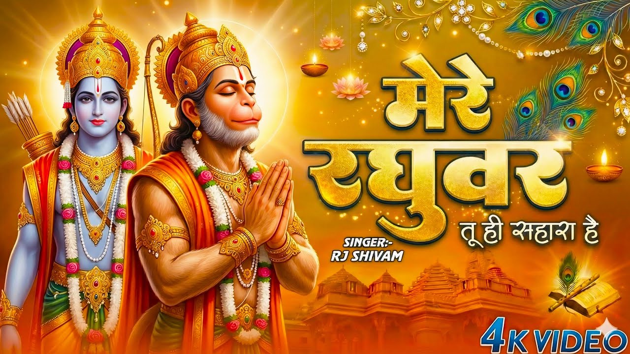 Mere Raghuvar Tu Hi Sahara Hai - RJ Shivam - मेरे रघुवर तू ही सहारा है -Shree Ram Bhajan -New Bhajan