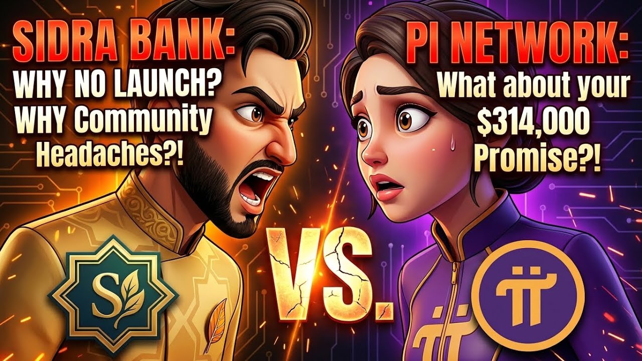 SIDRA BANK vs PI NETWORK : The SHOCKING Discussion Episode 1 ! 🚨