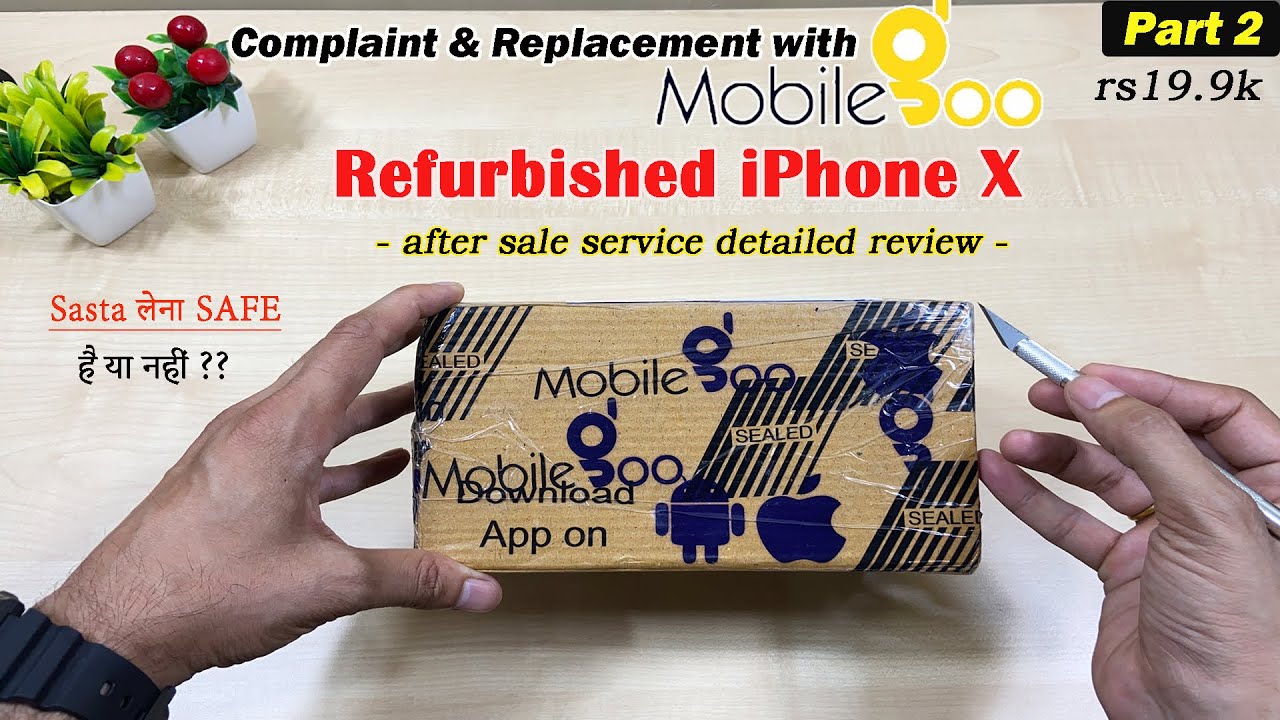 Refurbished iPhone X from Mobilegoo🤔| Complaint to Replacement Detailed Review | Part 2