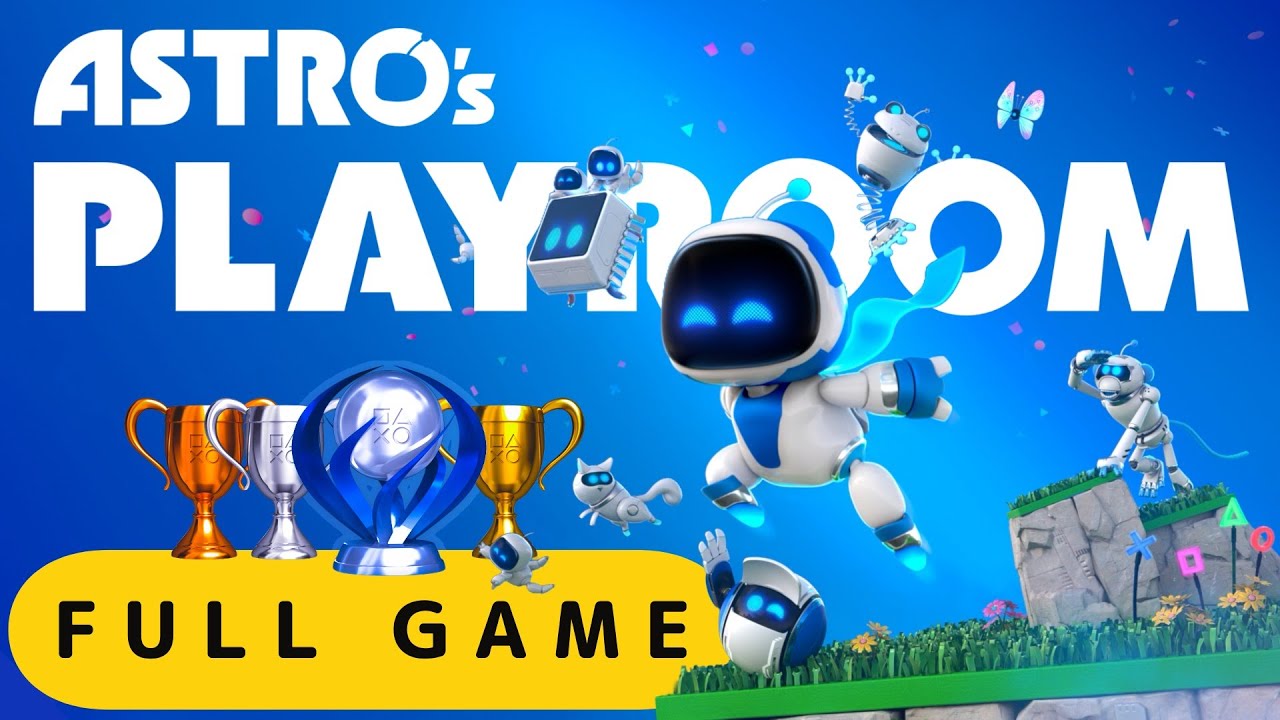 Astros Playroom ★ Platinum + 100% DLCs Walkthrough Full Game 2K ★ [PS5 - No Commentary]