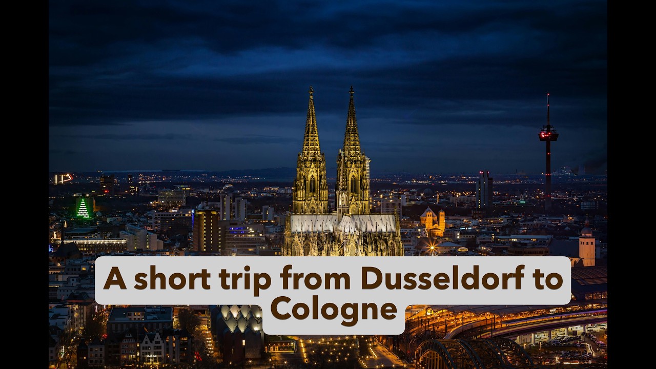 A short trip from Dusseldorf to Koln(Cologne) in Germany