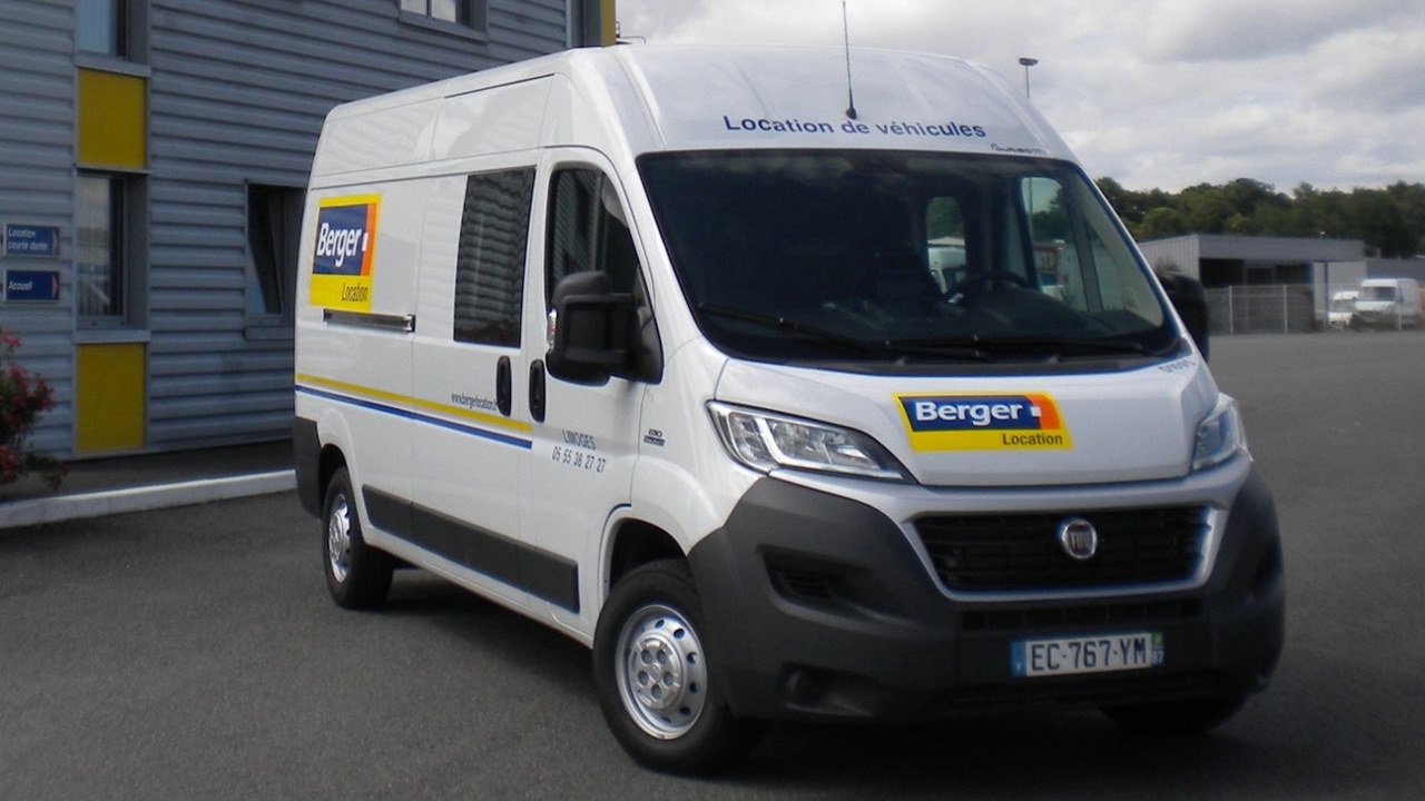 Berger Location - Fourgon double-cabine 7 places