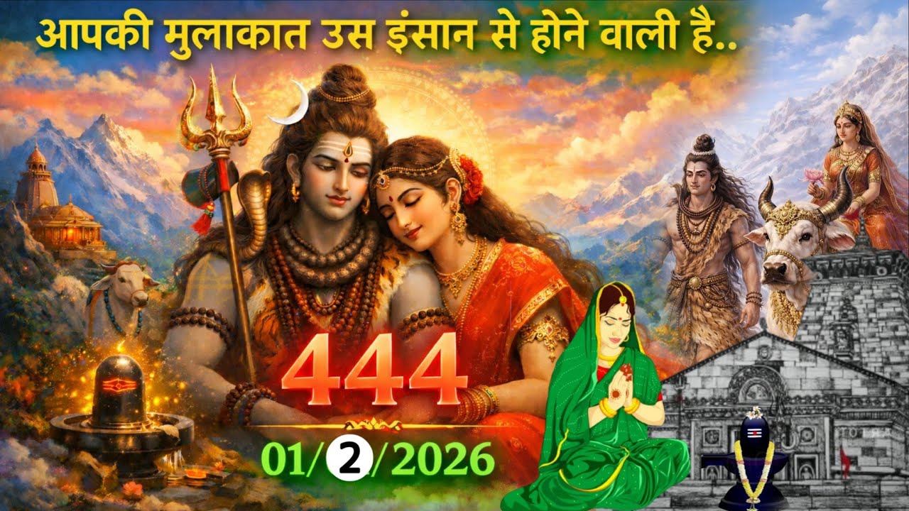 🌈🕉 01फरवरी 2026 का महादेव जी का संदेश | जरूर सुनें | Mahadev Message Today #godmessage