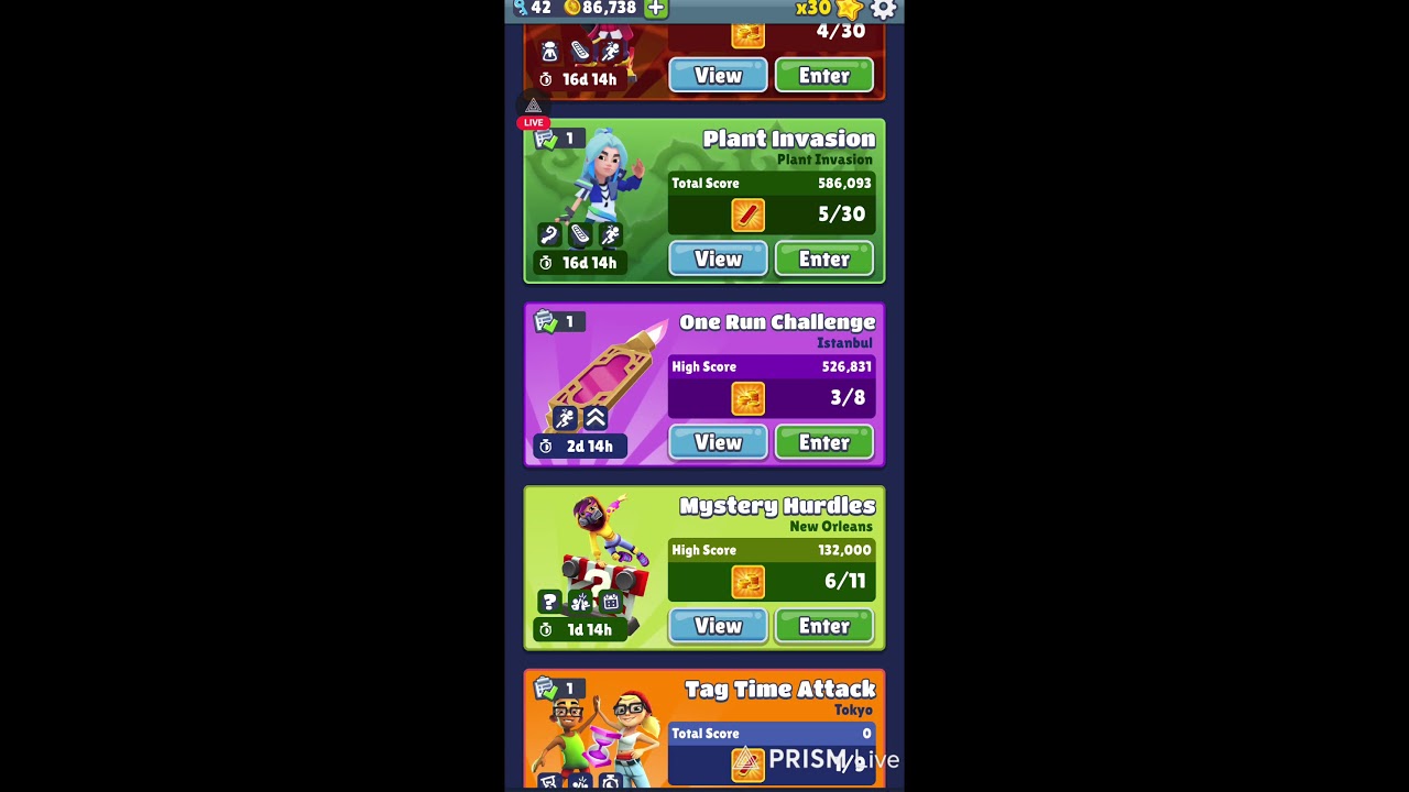 🛑 Subway Surfers London 2027 #सबवे सर्फर्स गेमप्ले #livestea