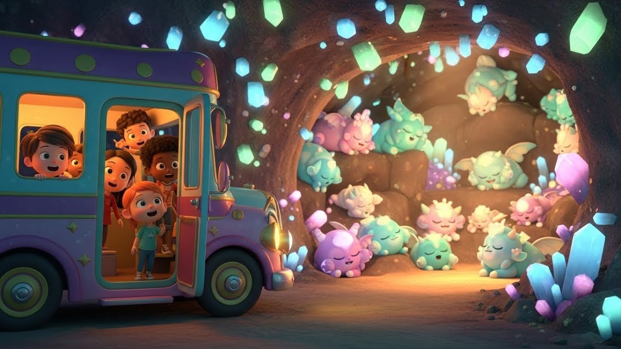 The Magic School Bus Ride | Fun Learning Kids Cartoon Song
