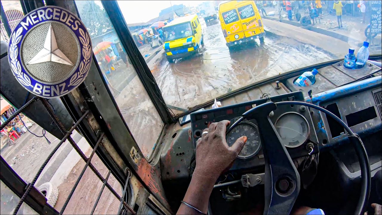 1974 Mercedes-Benz O 309 POV Test Drive🇨🇩