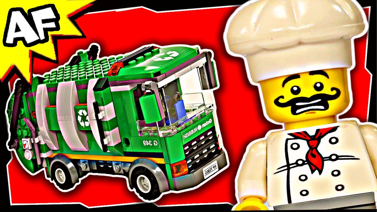 Lego Movie TRASH CHOMPER TRUCK #2 70805 Stop Motion Build Review