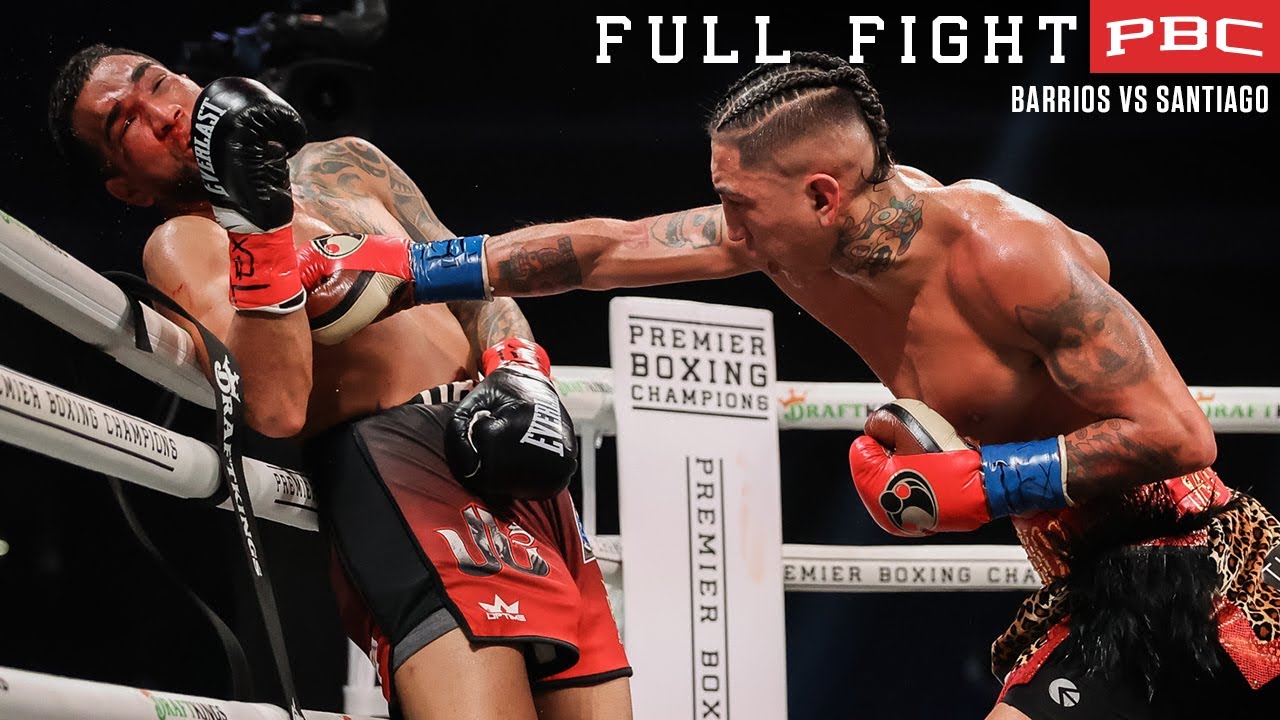 Барриос против Сантьяго. ПОЛНЫЙ БОЙ: 11 февраля 2023 г. | PBC на Showtime