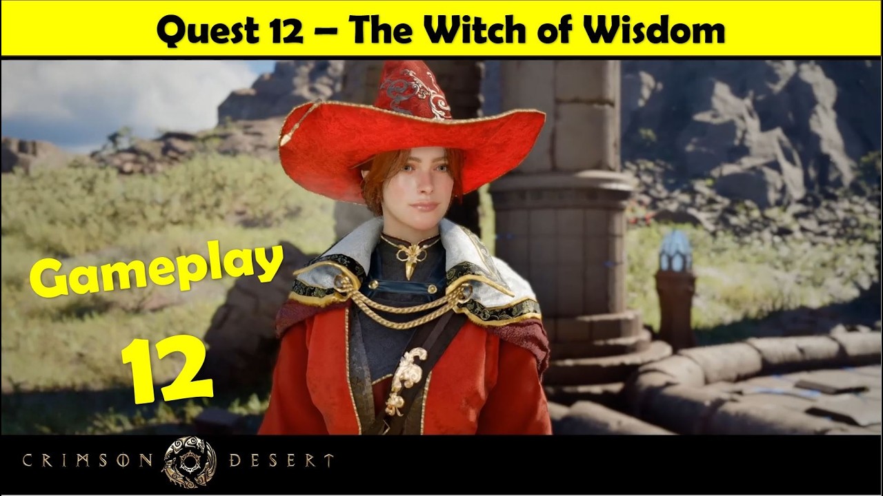 Crimson Desert - The Witch of Wisdom | All Sanctums, Puzzles | Full Gameplay Walkthrough 12