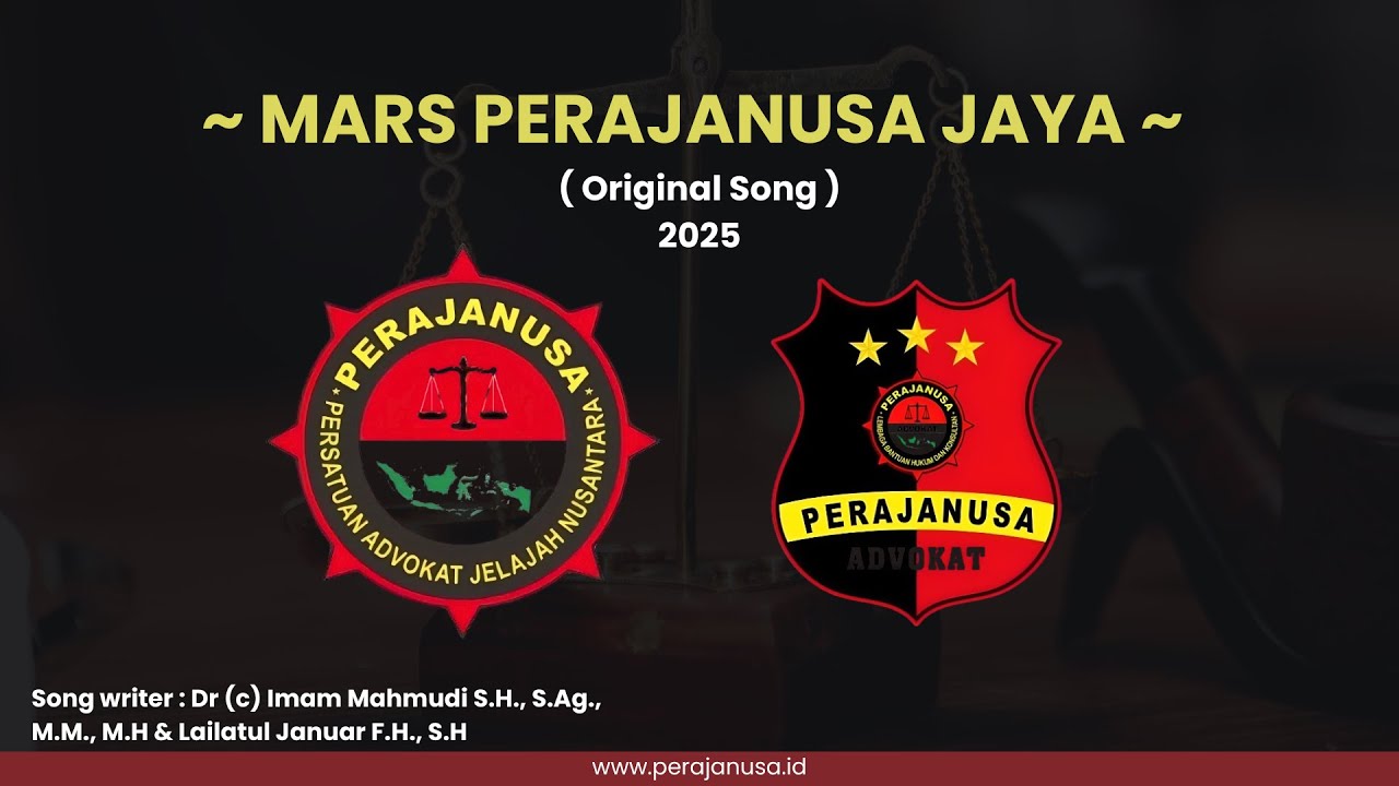 LAGU MARS ORGANISASI PERAJANUSA TERBARU 2025 - BY PERAJANUSA OFFICIAL