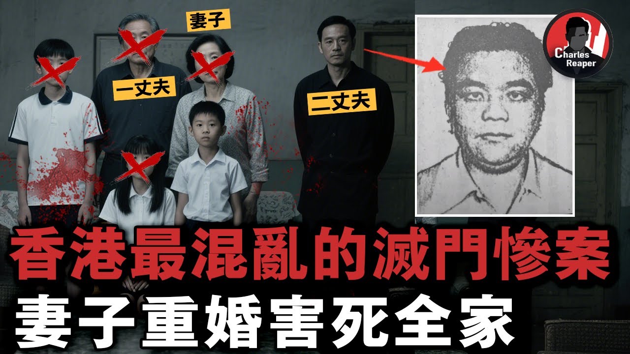 擁有兩個合法老公和壹個情夫！香港女子讓兩個老公同住，還有個「舅舅當情夫」，最終引爆壹場滅門血案，壹家四口被殺！｜叫我查爾斯好了