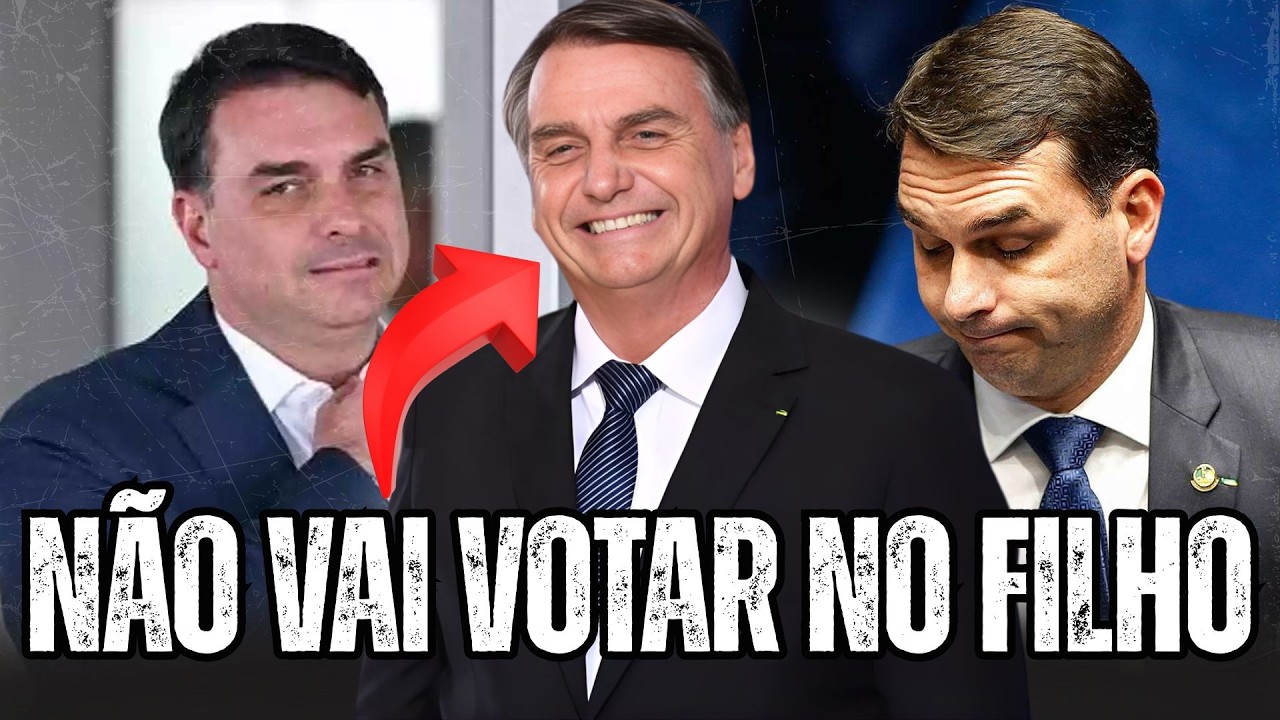 SEGREDO REVELADO! JAIR BOLSONARO N&Atilde;O VOTAR&Aacute; NO FILHO FL&Aacute;VIO NEM EM MICHELLE PARA O SENADO
