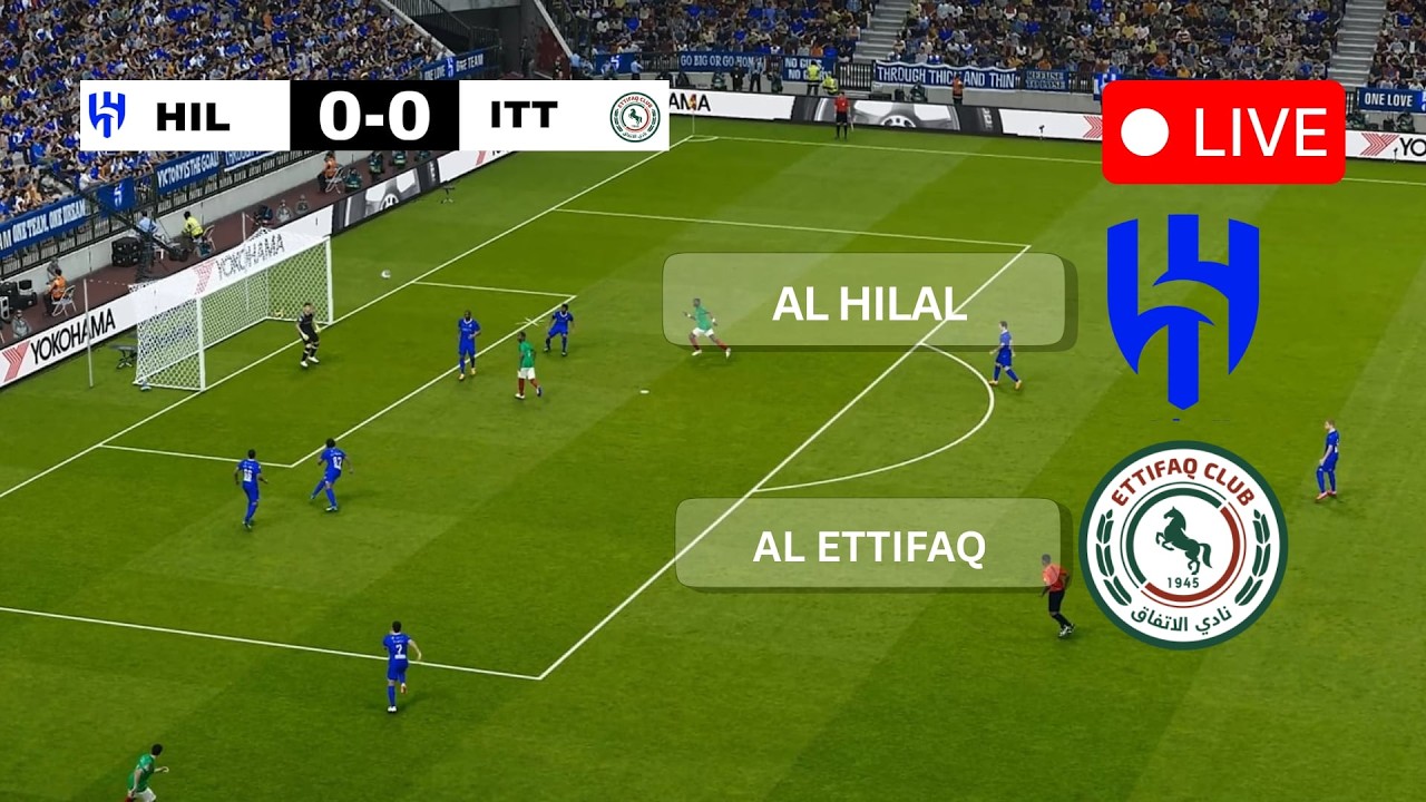 🔴 Al Hilal vs Al Ettifaq | Saudi Pro League Round 22 | PES 21 Match Simulation GAMEPLAY